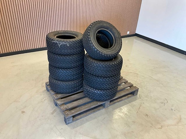 12x ongebruikt trelleborg 20x8.00-10 band - afbeelding 1 van  9