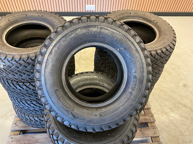 12x ongebruikt trelleborg 20x8.00-10 band - afbeelding 7 van  9