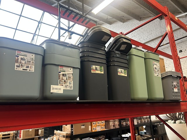 12x opbergbakken, afvalbakken, wasmanden curver - afbeelding 1 van  8