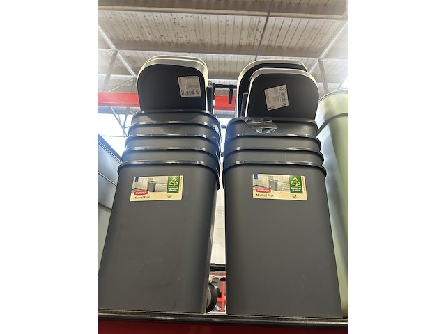 12x opbergbakken, afvalbakken, wasmanden curver - afbeelding 7 van  8