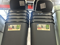 12x opbergbakken, afvalbakken, wasmanden curver - afbeelding 7 van  8