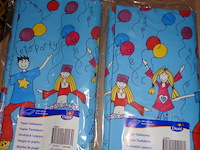 12x papieren tafellaken let's party 118x180cm - afbeelding 2 van  3