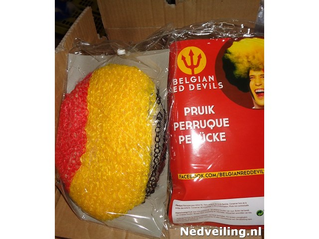 12x pruik belgie - afbeelding 1 van  3