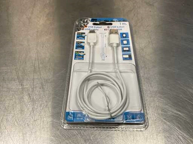 (12x) q-link usb c kabel - 1 mtr - afbeelding 5 van  7