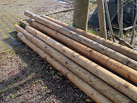 12x ronde houten paal - afbeelding 6 van  6