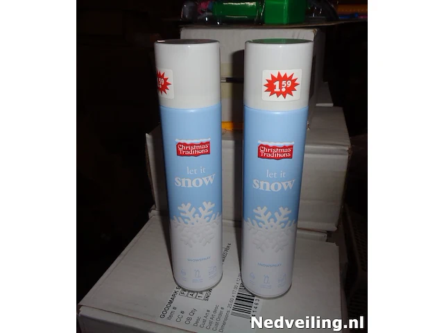 12x snowspray 300ml - afbeelding 2 van  3