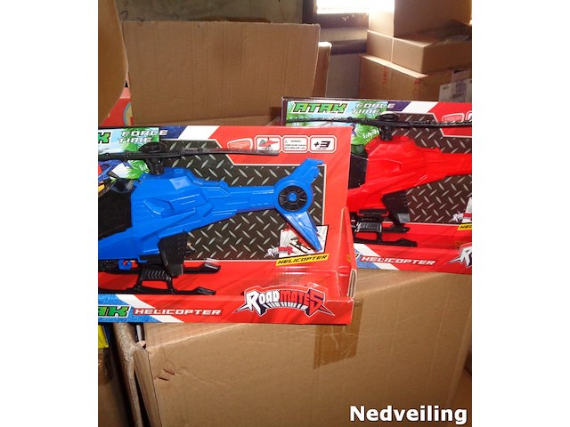 12x speelgoed helicopter 2 kleuren - afbeelding 1 van  3
