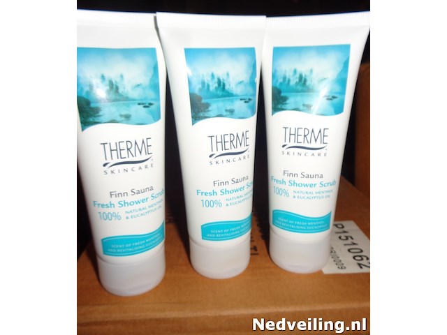 12x therme skincare fresh shower scub 75ml - afbeelding 1 van  3