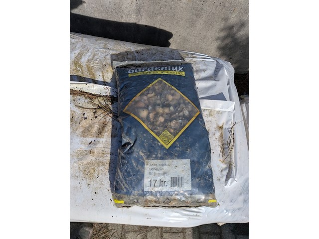 12x zak schelpen a 17 liter gardenlux - afbeelding 3 van  5