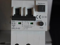 13 aardlekautomaten elk5-63. b16. 1-polig. 30ma. - afbeelding 2 van  2