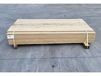 13 m2 afrikaans eiken vloerdelen 18 x 135 mm, lengte 150cm ( 65x ) - afbeelding 3 van  4