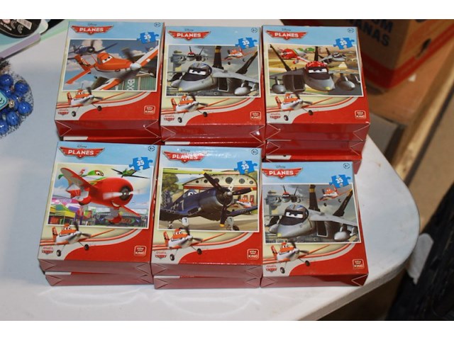 13 mini puzzle planes in ds k - afbeelding 2 van  3