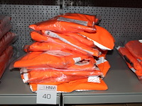 13 mwear poloshirts oranje in diverse maten. totaal 13 stuks - afbeelding 1 van  3