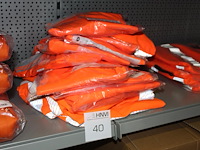 13 mwear poloshirts oranje in diverse maten. totaal 13 stuks - afbeelding 2 van  3