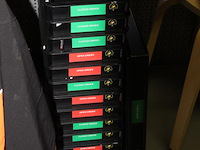 13 opslagbakjes waarvan klein 12 stuks afm. 20 x 30 cm en1 groot afm. 30 x 40 cm - afbeelding 2 van  2