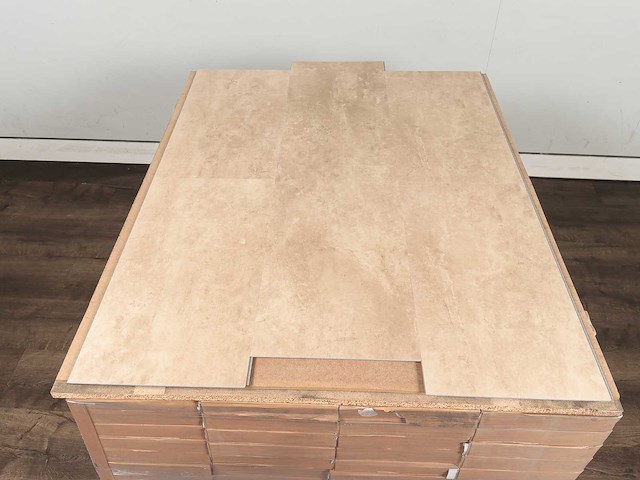 130 m2 pvc click tegel met xps onderlaag - 610 x 305 x 5 mm - afbeelding 2 van  3