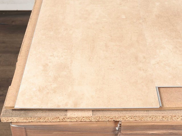 130 m2 pvc click vinyl tegel met xps onderlaag - 610 x 305 x 5 mm - afbeelding 2 van  4