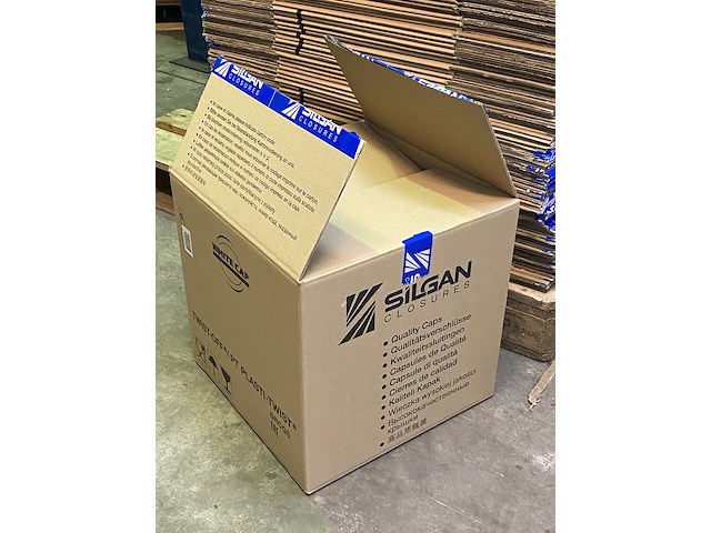 130 verzenddozen 38x38x38cm dubbelgolf bruin - afbeelding 2 van  3