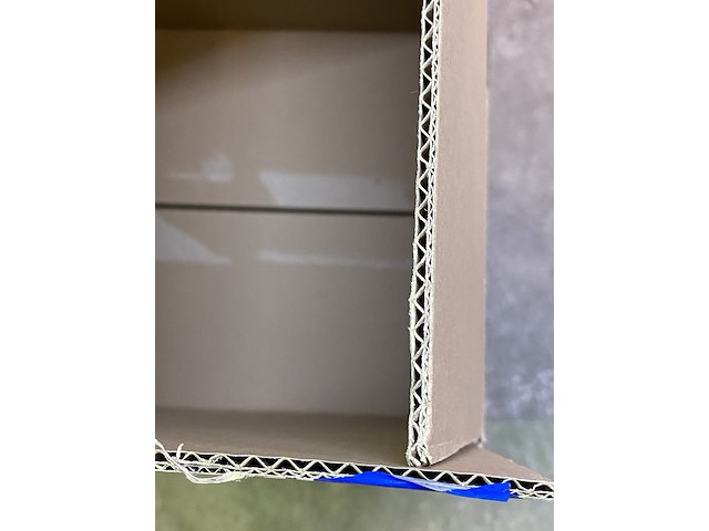 130 verzenddozen 38x38x38cm dubbelgolf bruin - afbeelding 3 van  3