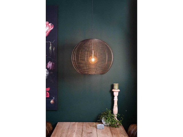 1304 design lucas hanglamp - ø50x38cm - afbeelding 2 van  5