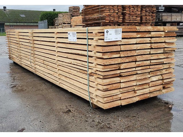 130x douglas planken 22x200mm, lengte 400cm - afbeelding 7 van  8