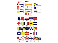 1327 signaalvlaggen box 2 - afbeelding 1 van  2