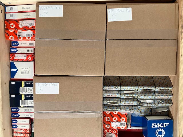 135 kg net bearings from skf, fag, ina, iko, rhp, nke and others - afbeelding 1 van  1