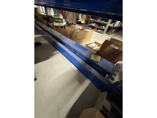 13,5 meter magazijnstelling, grijs/blauw - afbeelding 6 van  8