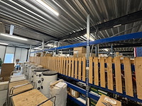 13,5 meter magazijnstelling, grijs/blauw - afbeelding 7 van  8