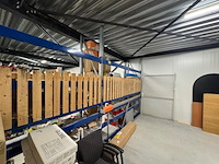 13,5 meter magazijnstelling, grijs/blauw - afbeelding 8 van  8