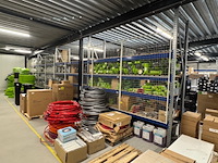 13,5 meter magazijnstelling, grijs/blauw - afbeelding 2 van  8