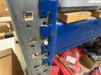 13,5 meter magazijnstelling, grijs/blauw - afbeelding 5 van  8