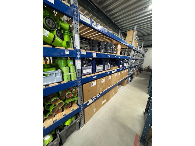 13,5 meter magazijnstelling, grijs/blauw - afbeelding 6 van  8