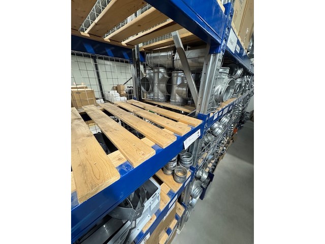 13,5 meter magazijnstelling, grijs/blauw - afbeelding 8 van  8