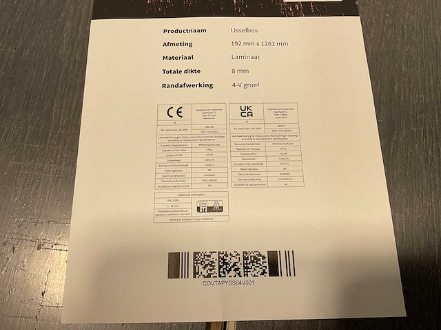 13m² ijsselbos kliklaminaat antraciet - afbeelding 7 van  9