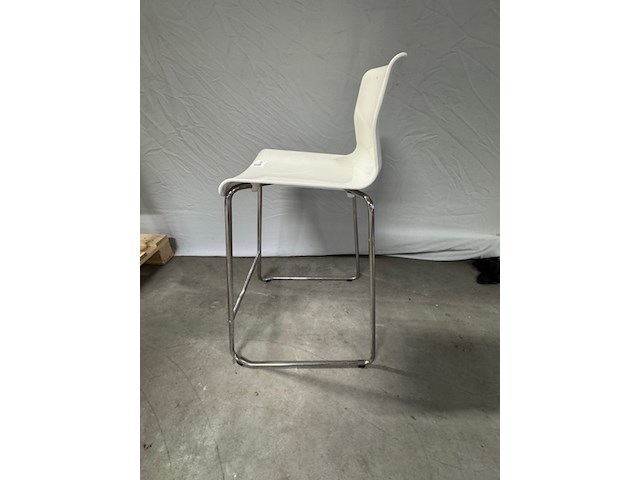 13x barkruk ikea, wit - afbeelding 3 van  4