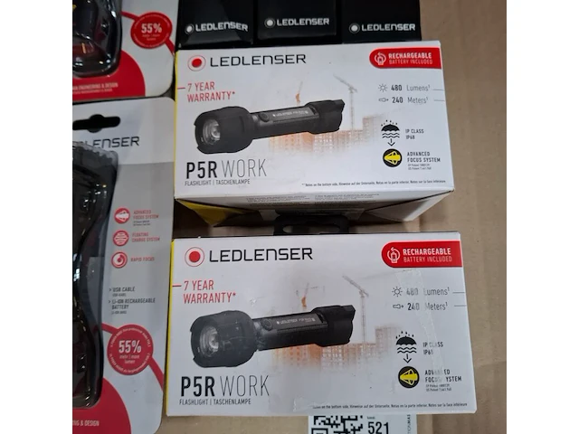 13x diverse led zaklamp ledlenser - afbeelding 4 van  5
