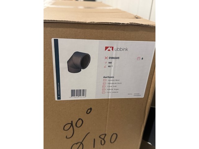 13x doos onderdelen geïsoleerd leidingsysteem, airfoam, zwart - afbeelding 6 van  12