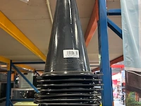 13x pion / verkeerskegel diamond, zwart