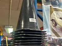 13x pion / verkeerskegel diamond, zwart - afbeelding 2 van  3