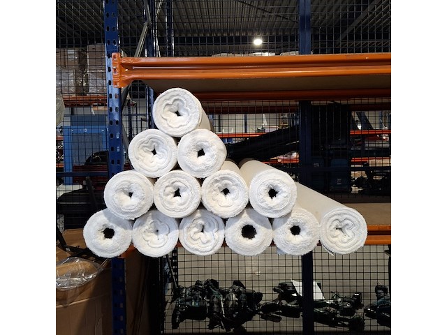13x rol kaasdoek, wit gebleekt - afbeelding 2 van  4