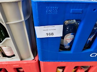 14 bakken frisdrank vol en gedeeltelijk gevuld, 12 bakken leeggoed, 9 bakken diverse bieren (5,6,7) - afbeelding 5 van  8