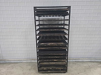 14 delige rvs ovenwagen