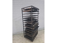 14 delige rvs ovenwagen - afbeelding 3 van  4