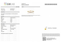 14 karaat geelgouden armband met 15,19 crt. natuurlijke diamant - afbeelding 2 van  6