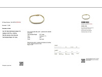 14 karaat geelgouden armband met 8,81 crt. diamant - afbeelding 4 van  11