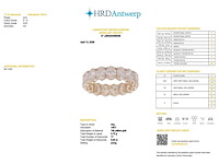 14 karaat geelgouden eeuwigheidsring met 5,50 ct. diamant - afbeelding 3 van  5
