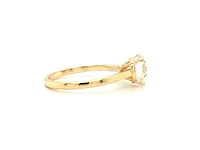 14 karaat geelgouden ring met 2,01 caraat diamant - afbeelding 5 van  6