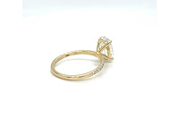14 karaat geelgouden ring met 2,12 ct. diamant - afbeelding 2 van  2