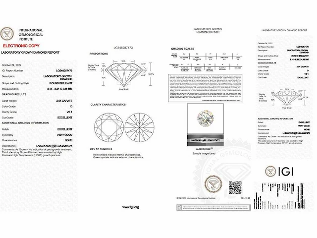 14 karaat geelgouden ring met 2,42 ct. diamant - afbeelding 5 van  12